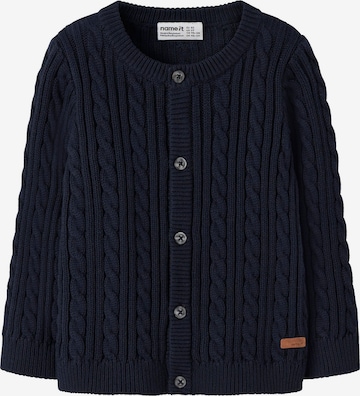 Cardigan NAME IT en bleu : devant