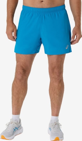 ASICS Sporthose 'ASICS Core 5IN Short' in Blau: Vorderseite