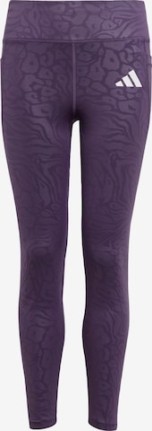 ADIDAS SPORTSWEAR Skinny Sporthose 'All Sports Optime' in Lila: Vorderseite