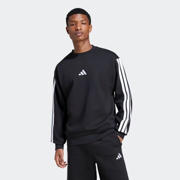 Felpa sportiva di ADIDAS SPORTSWEAR in nero: frontale