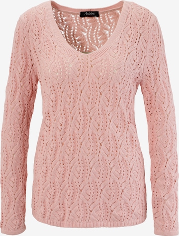 Aniston CASUAL Pullover in Pink: Vorderseite