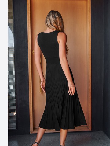 Cupshe Strickkleid 'CAA06C5H006AA'‌‌‌‌‌ in Schwarz