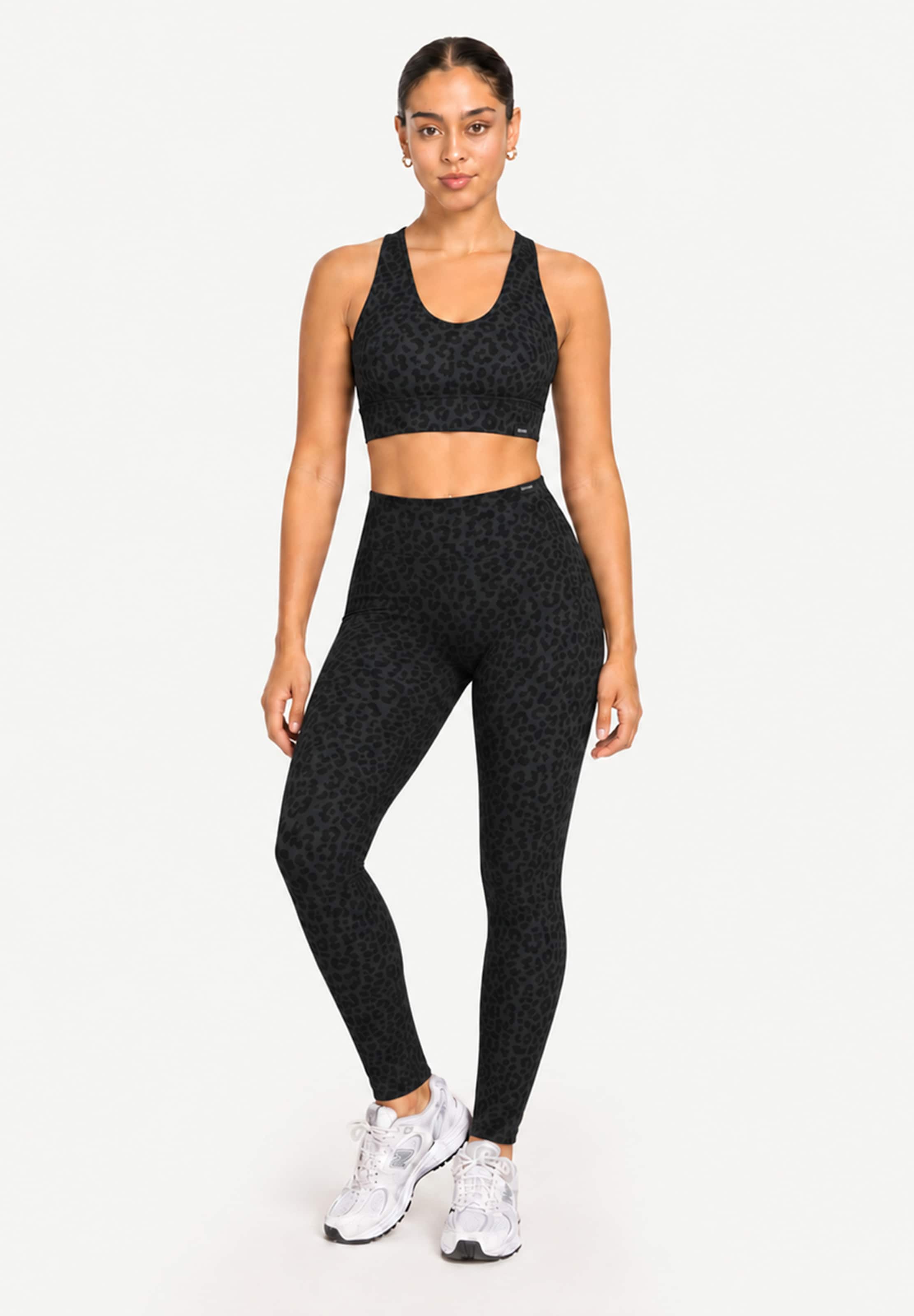 Skinny Leggings ' Velvara ' Smilodox en noir