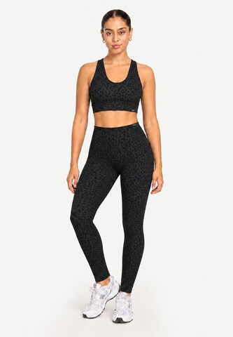 Smilodox Skinny Leggings ' Velvara ' in Black