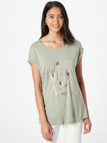 ABOUT YOU Shirt 'Cindy' in Groen: voorkant