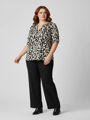 Shape Of You Blouse in Beige