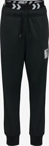 Hummel Workout Pants 'OZZY' in Black: front