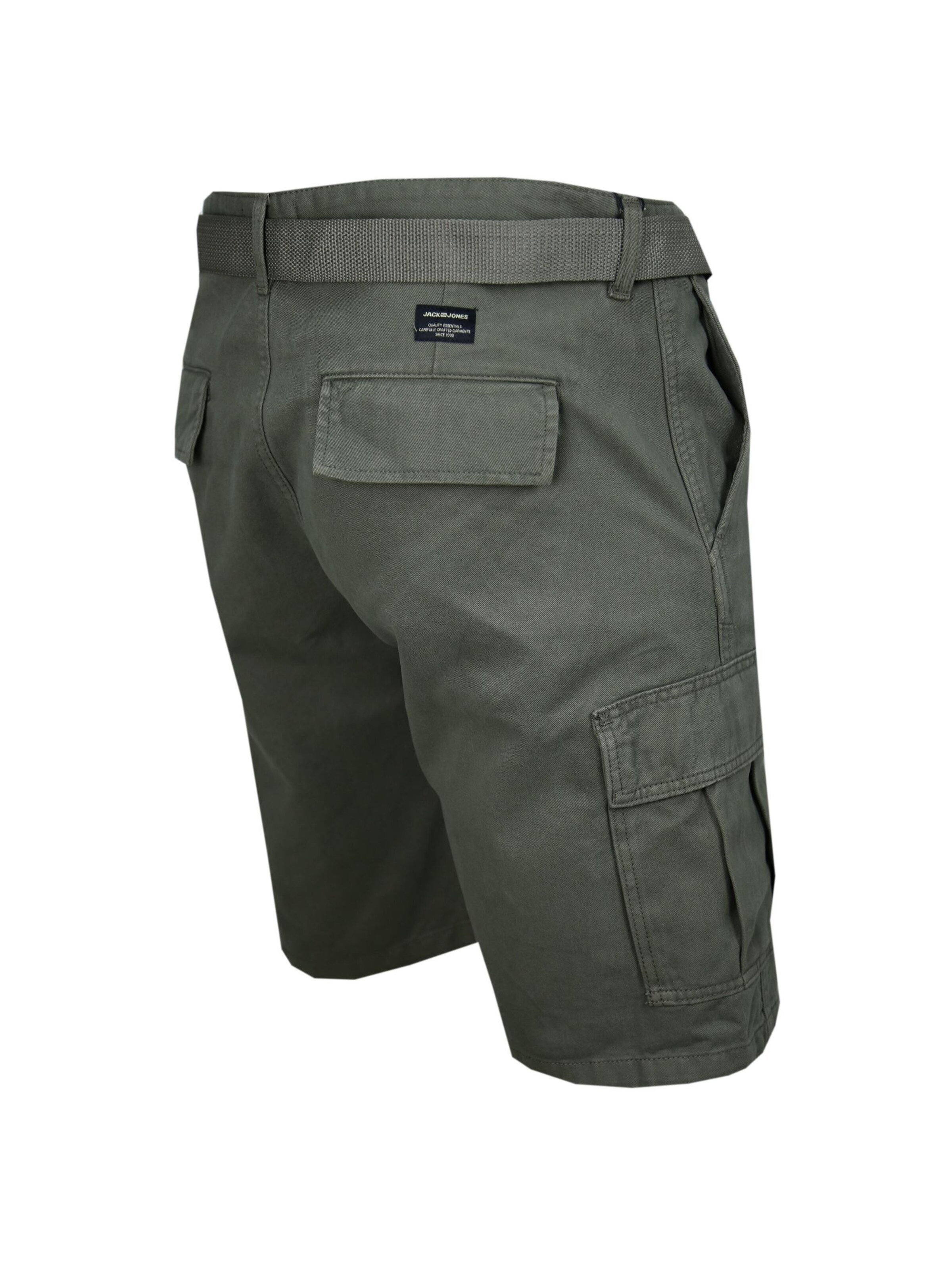 JACK & JONES Regular Cargo Pants in Green