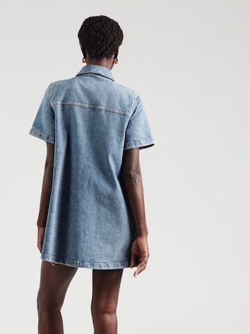 HUGO Dolga srajca 'Gandira' | modra barva