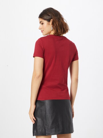 GUESS قميص 'MIRELA' بلون أحمر