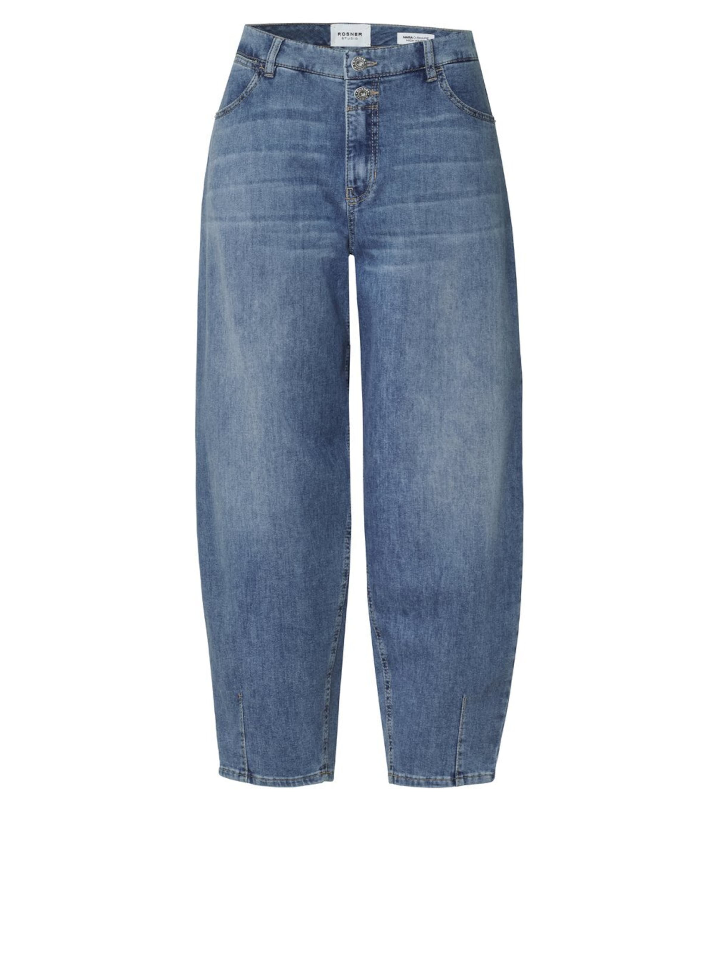 Rosner Tapered Jeans ' Mara' in Blau: Vorderseite