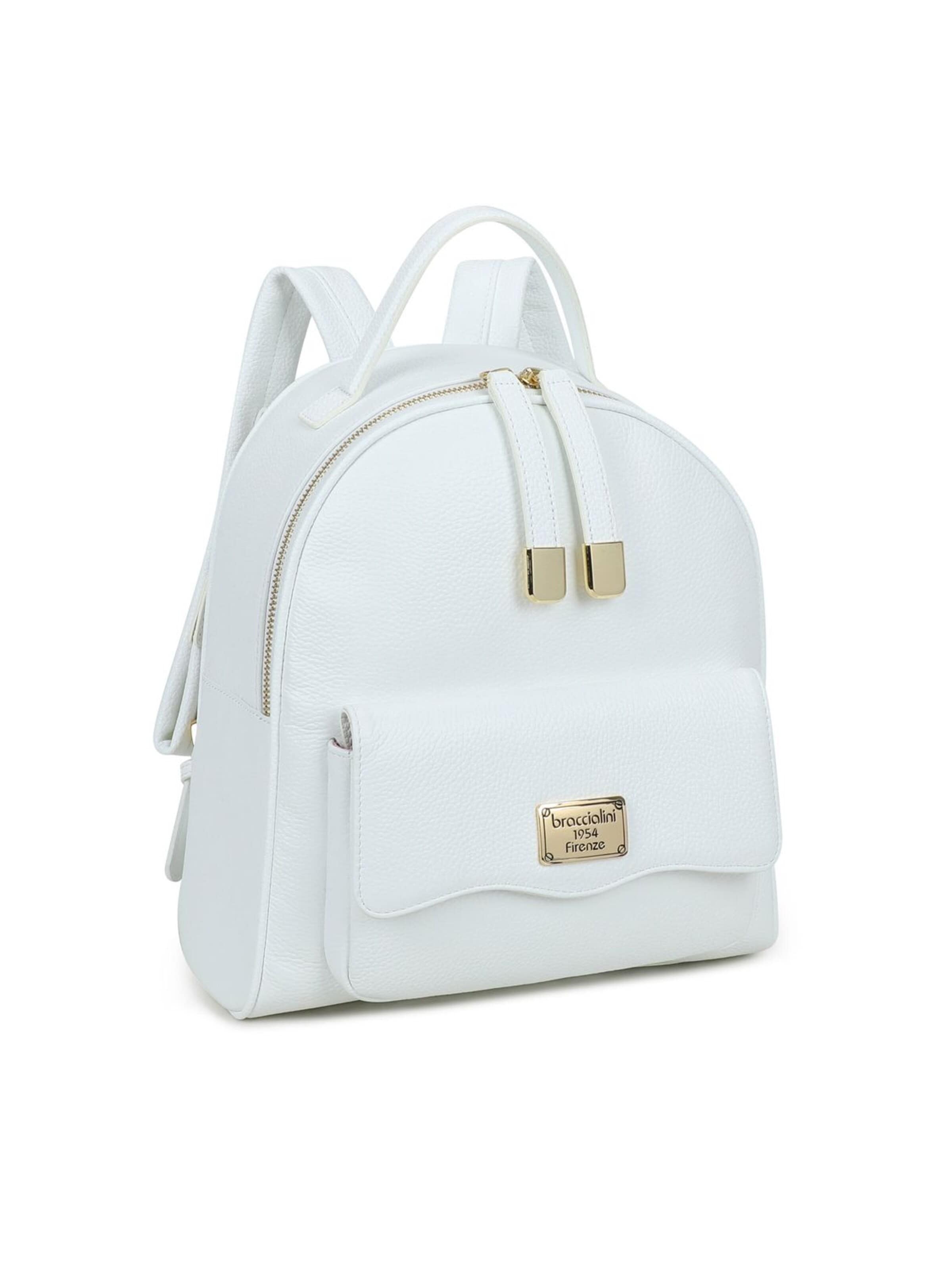 Braccialini - Mochila 'Sara' en blanco