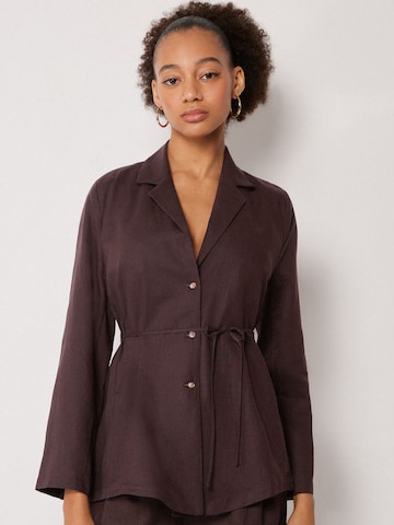 CALZEDONIA Blazer in Braun: Vorderseite