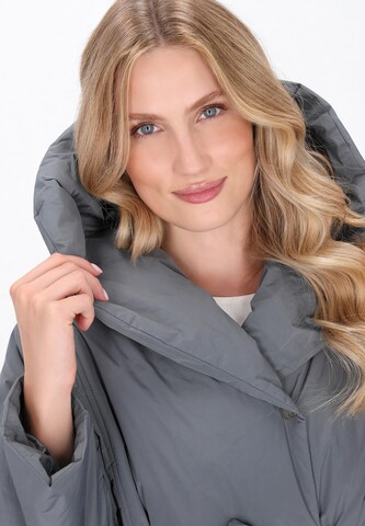 Manteau mi-saison DreiMaster Maritim en gris