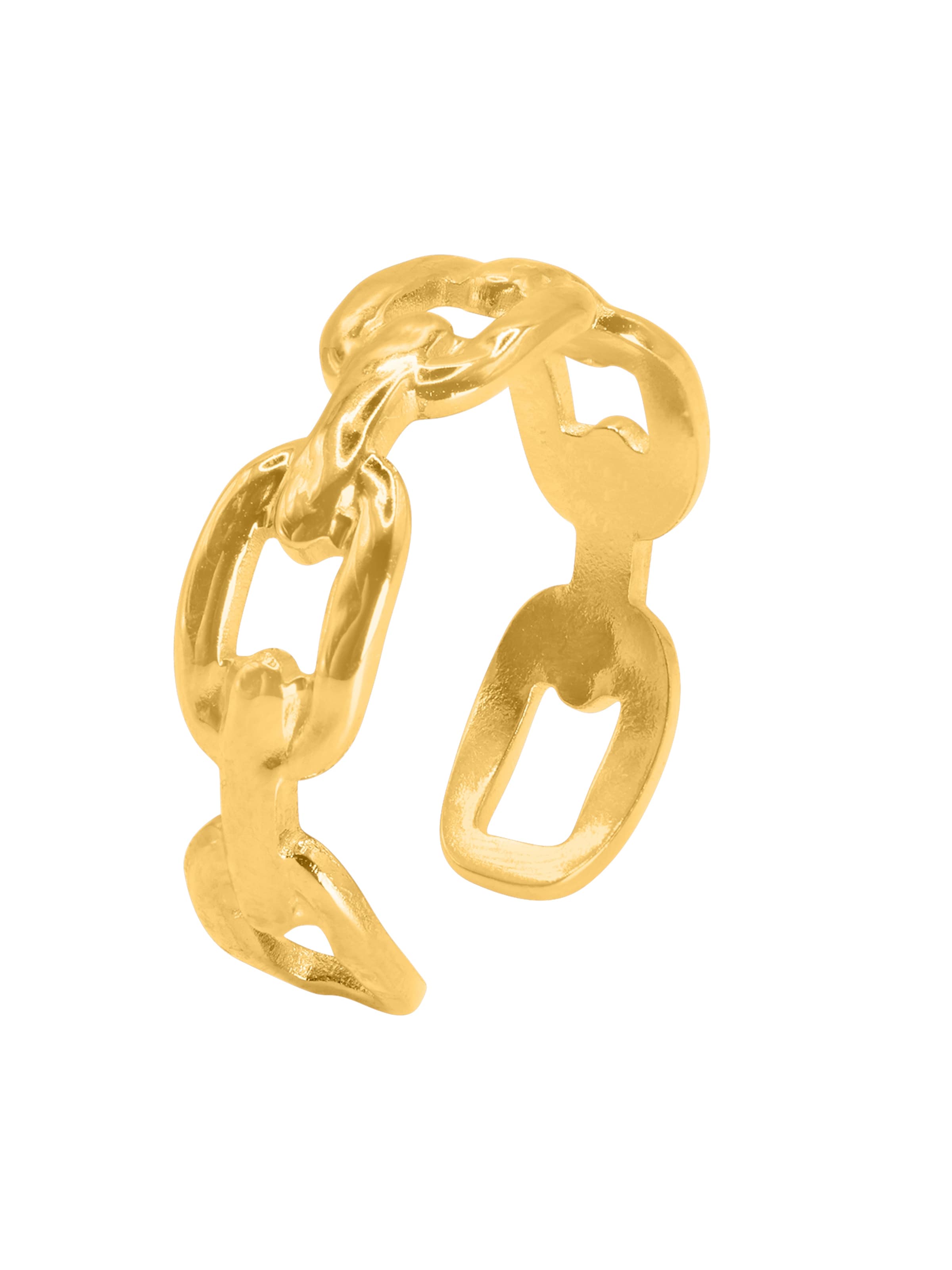 Heideman Ring 'Rubri' in Gold: Vorderseite