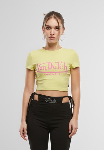 Von Dutch Originals Shirt 'Arta' in Green: front