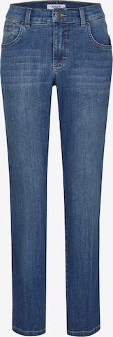 Angels Regular Jeans 'Darleen Crop' in Blauw: voorkant