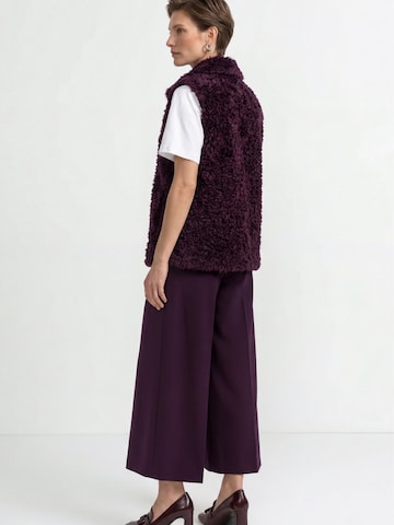 Rich & Royal Bodywarmer in Lila