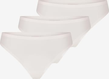 Chantelle Thong 'Soft Stretch' in Beige: front