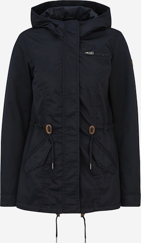 Only Tall Between-Seasons Parka 'ONLLORCA' in Blue: front