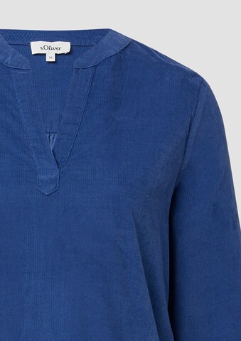 Chemisier s.Oliver en bleu