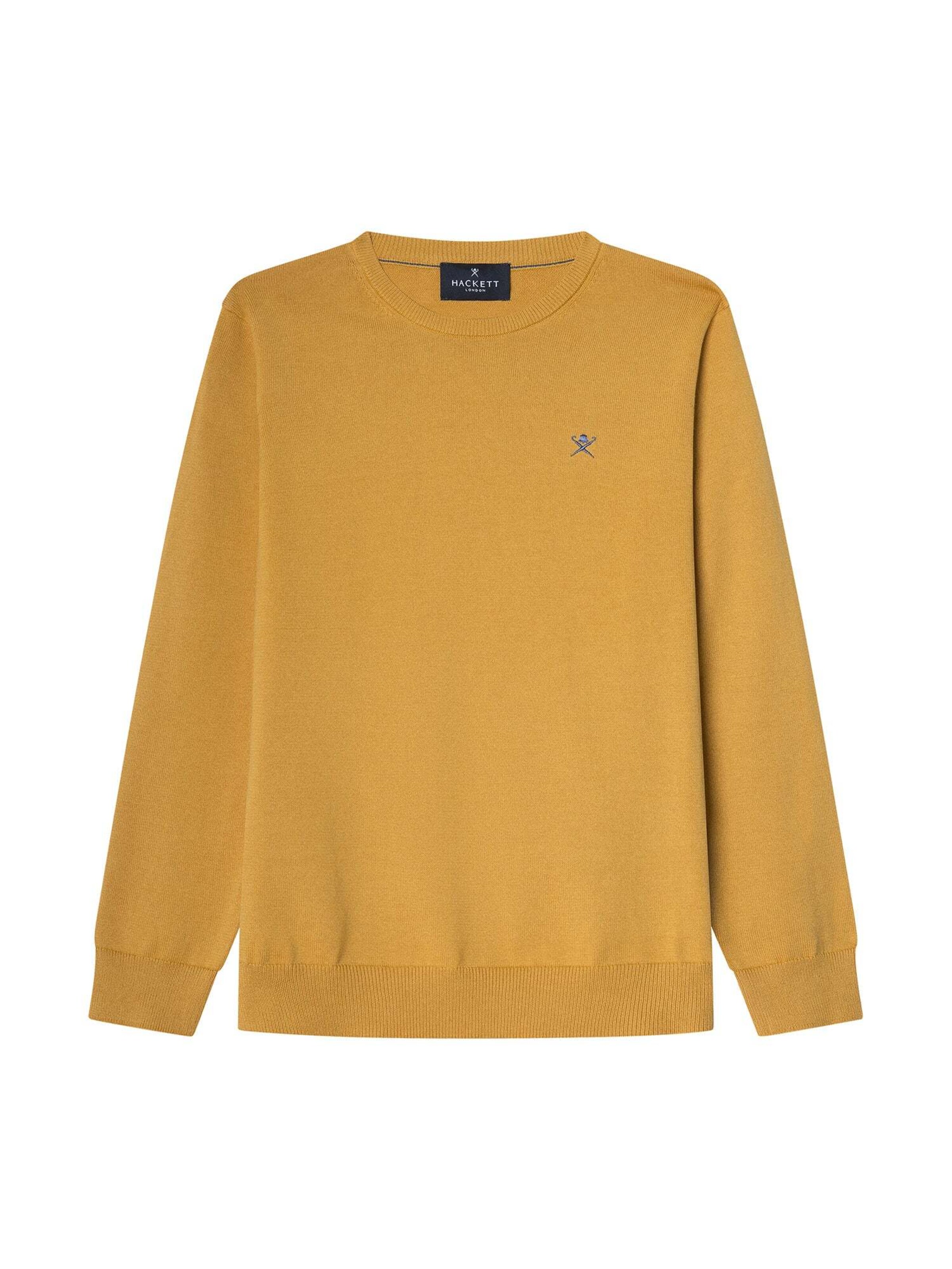 Hackett London Sweater 'ESS' in Yellow: front