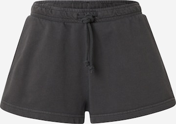 WEEKDAY Regular Housut 'Sussie' värissä harmaa: etupuoli