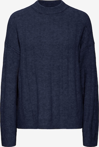 Pull-over 'BYOMEA JUMPER 5' b.young en bleu : devant