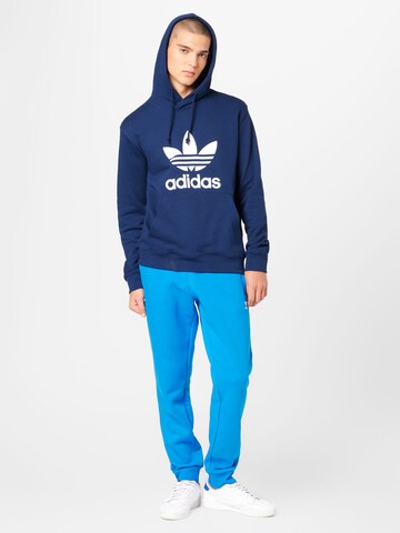 ADIDAS ORIGINALS - Sweatshirt 'Adicolor Classics Trefoil' em azul