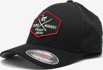 Surf Monkey - Boné desportivo em preto: frente