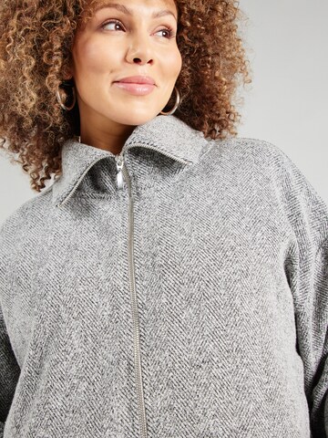 Veste de survêtement Tom Tailor Women + en gris