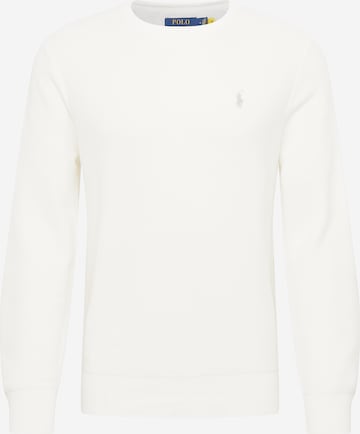 Pull-over Polo Ralph Lauren en blanc : devant