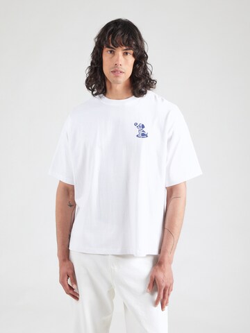 T-Shirt 'DOING NOTHING' Kaotiko en blanc