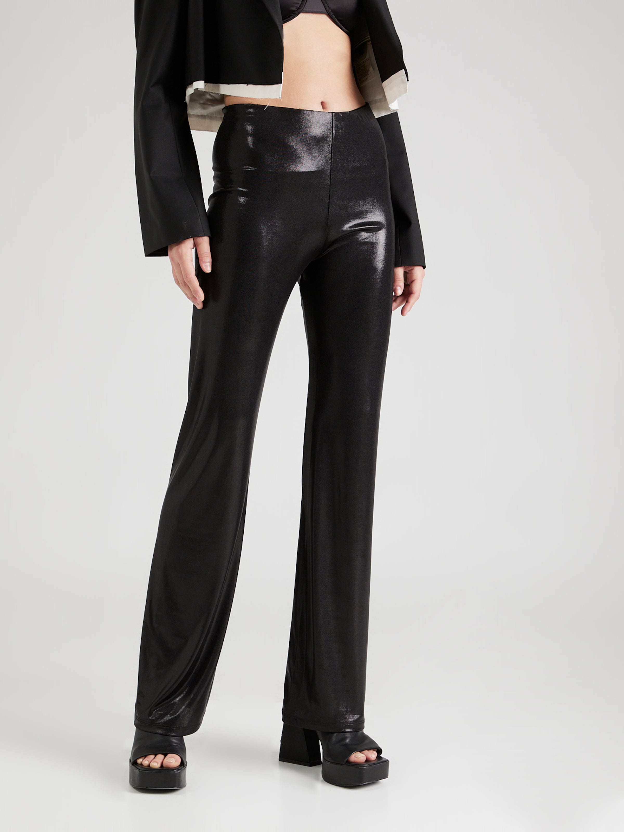 Chiara Ferragni Regular Pants in Black | ABOUT YOU