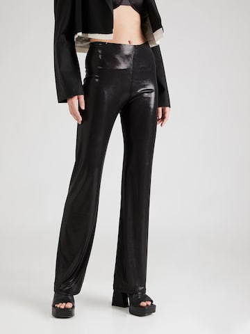 Regular Pantalon Chiara Ferragni en noir : devant