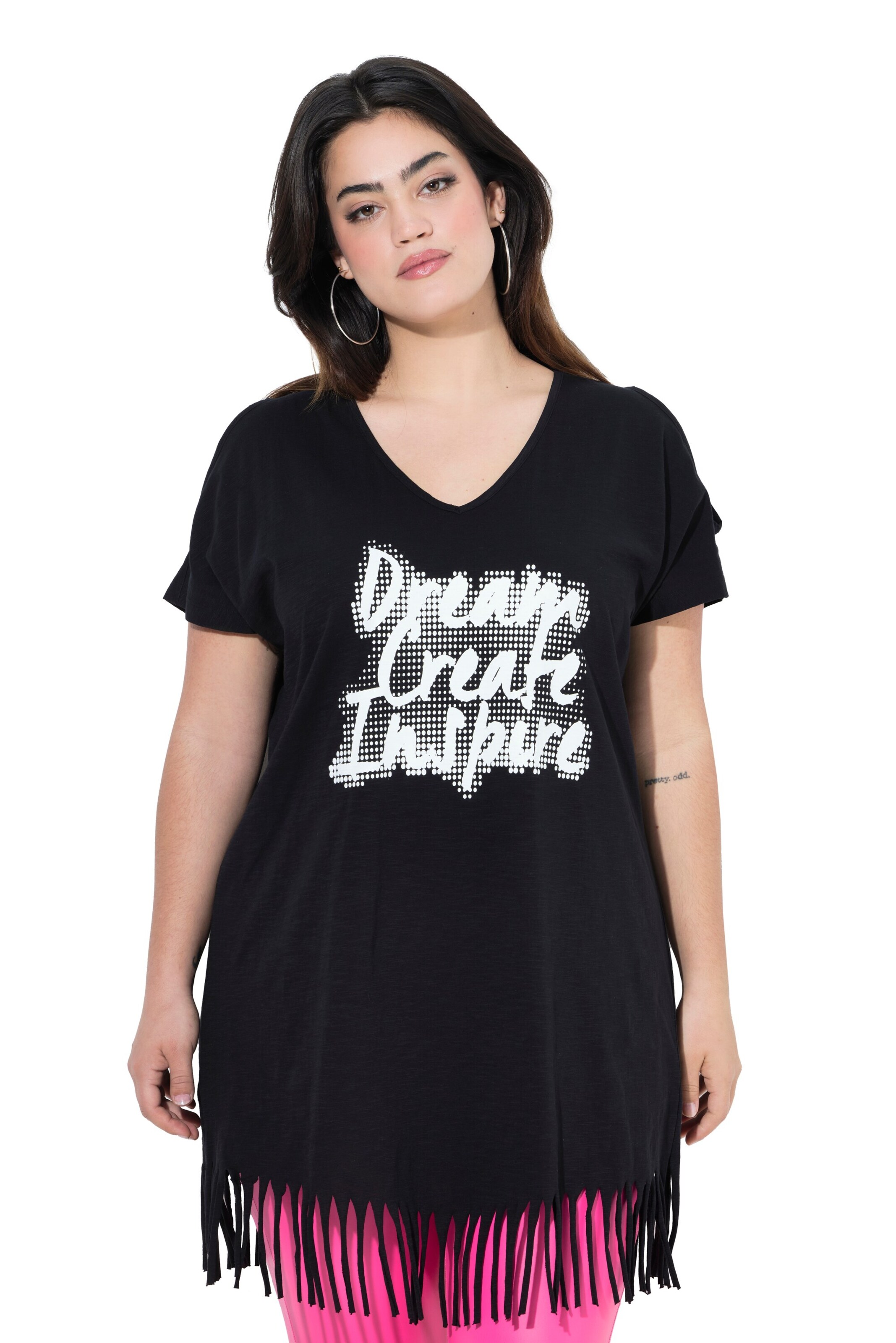 Angel of Style Shirt in Zwart: voorkant