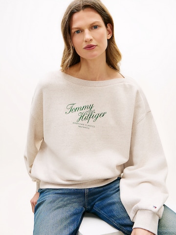 TOMMY HILFIGER Tréning póló - bézs
