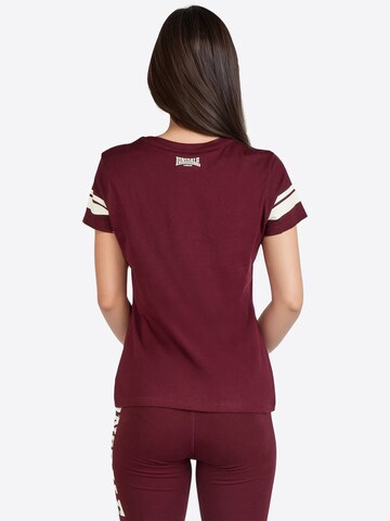 T-shirt 'Corton' LONSDALE en rouge