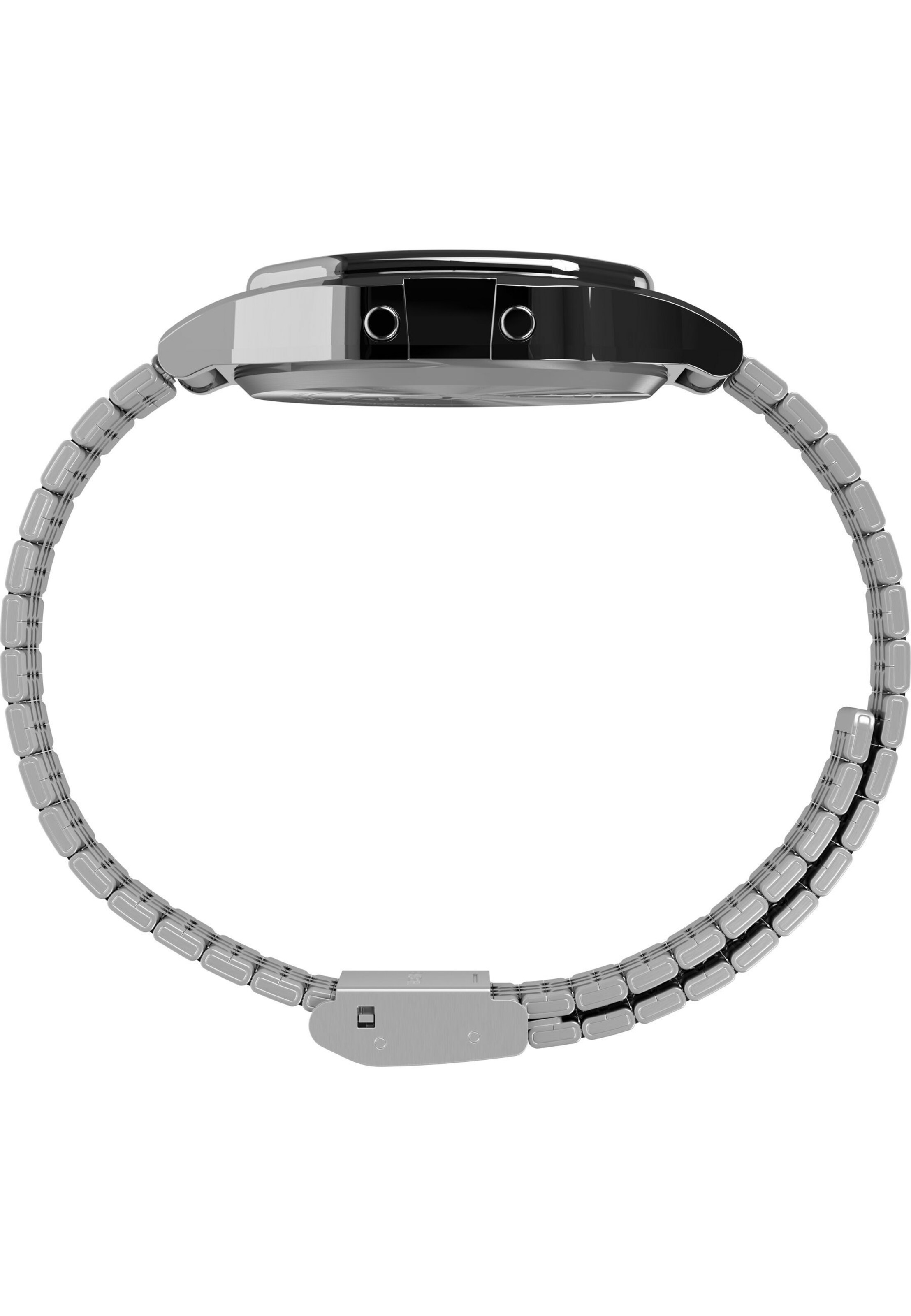 TIMEX Digitaal horloge 'Timex x Peanuts T80 75th Anniversary Edition' in Zilver: voorkant