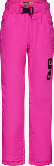 elho Spodnie outdoor 'ENGADIN 89' w kolorze neonowy róż / czarnym, Podgląd produktu