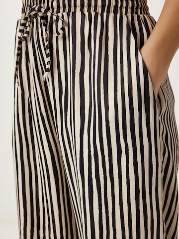 Happiness İstanbul Wide Leg Bukser i sort