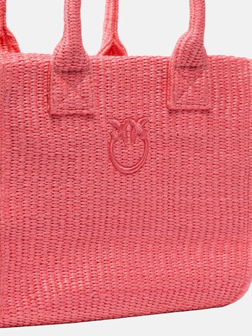 PINKO Shopper 'RAFIA BORSA' in Pink