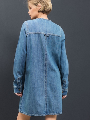 Next - Vestido camisero en azul
