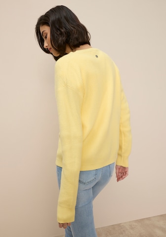 Tamaris Knit Cardigan in Yellow