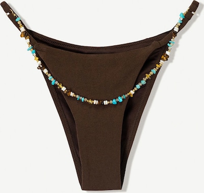 Bershka Bikinihousut värissä tummanruskea, Tuotenäkymä