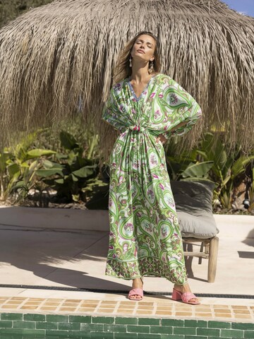 Miss June - Vestido 'Robe Longue Emmy' en verde