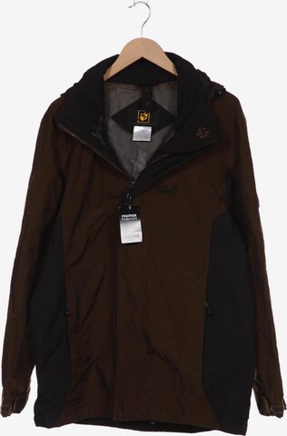 JACK WOLFSKIN Jacket & Coat in XL in Brown: front