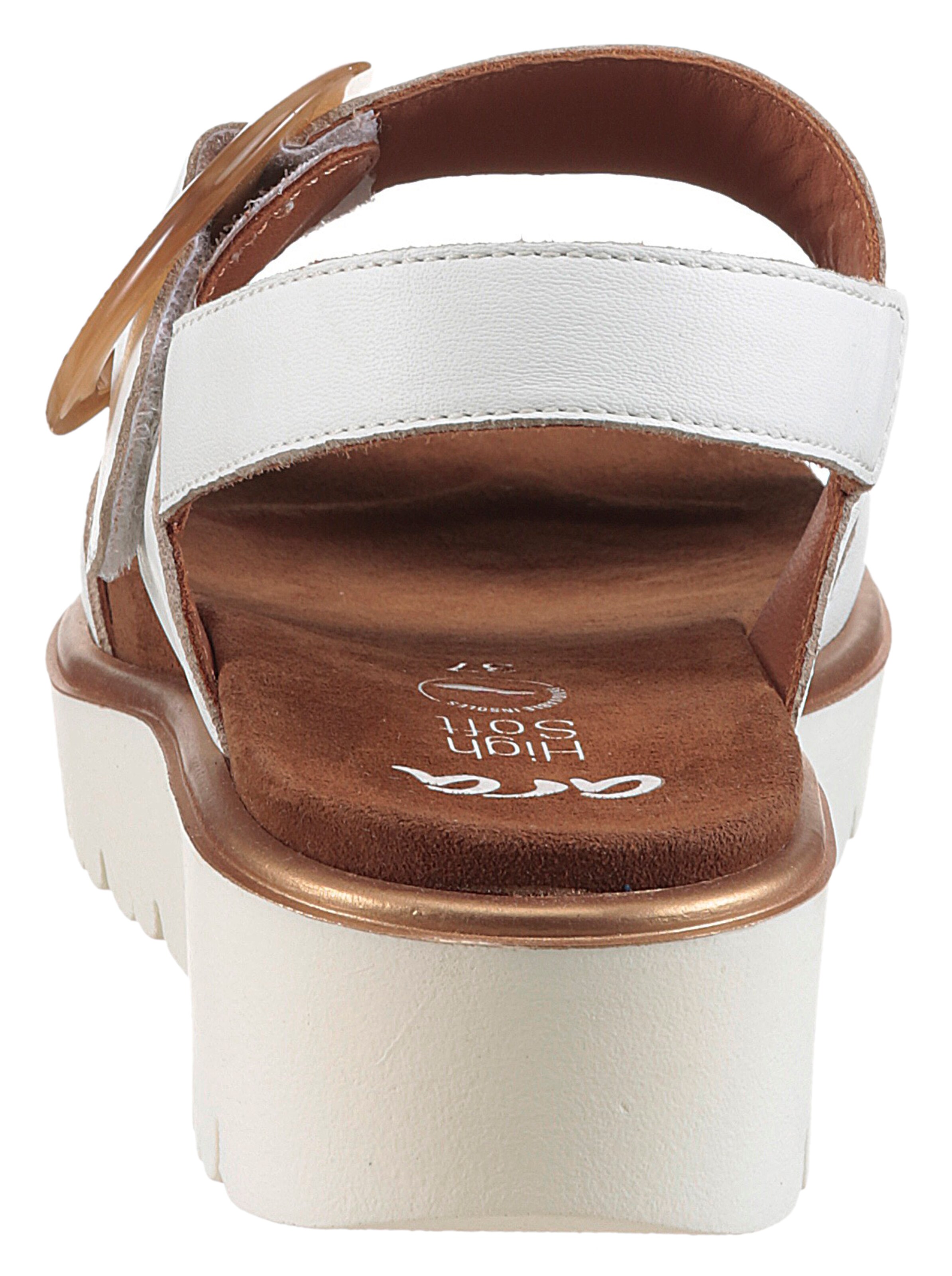 ARA Strap sandal in White