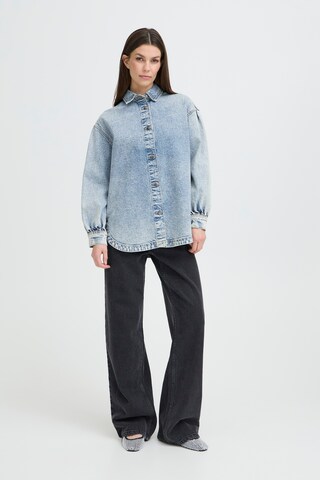 Pulz Blouse 'Atlee' in Blauw