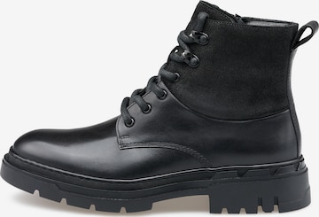 LLOYD Schnürboots 'Serra 345' in Schwarz: Vorderseite